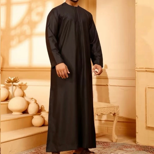 Plain Emirati Cotton Thobe