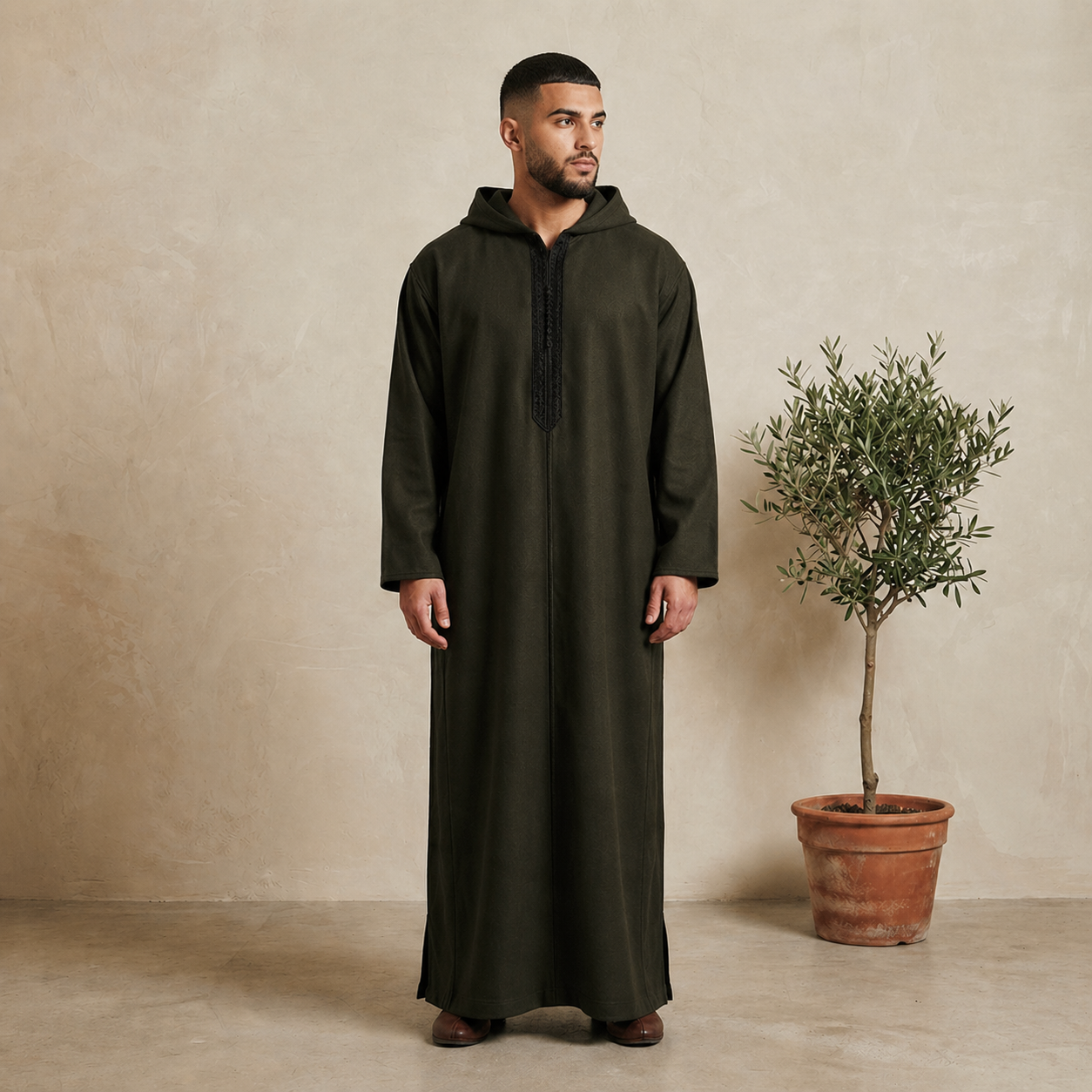 New Premium Moroccan Djellaba | Thick Winter Djellaba