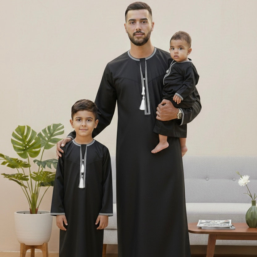 Children’s Embroidered Omani Thobe
