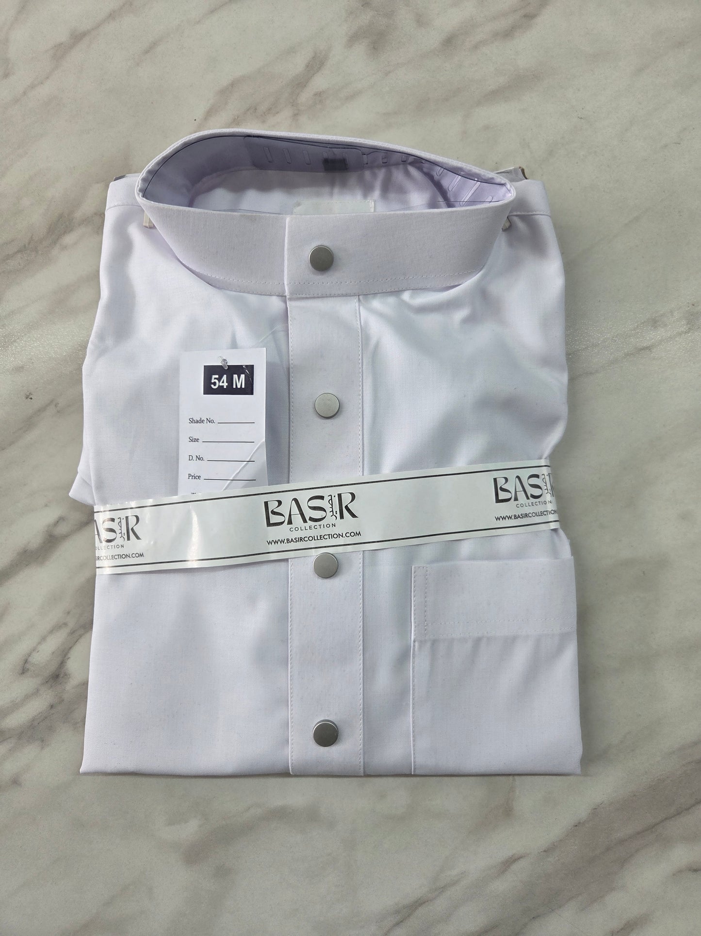 Premium Saudi Thobe Cuffed Sleeve