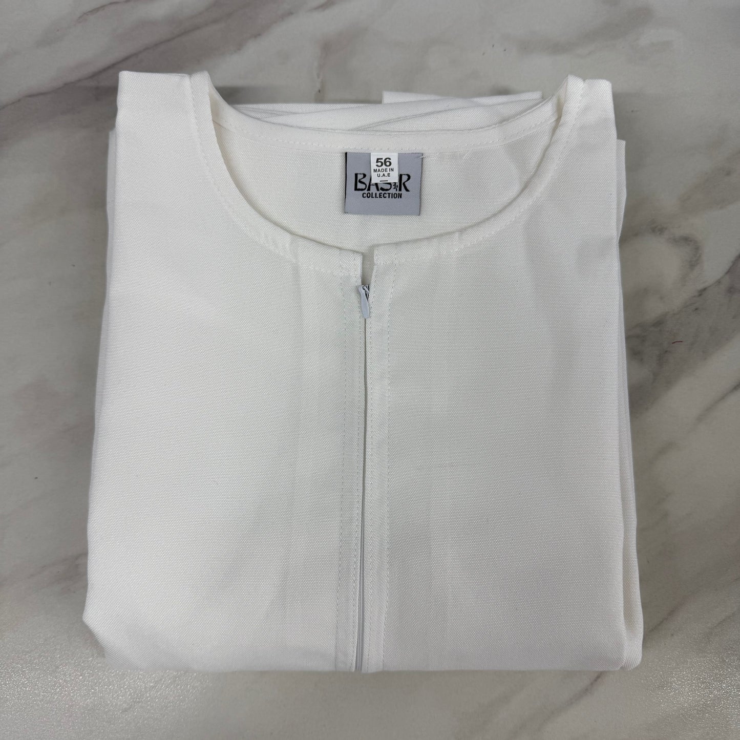 Linen Emirati Thobe Short Sleeve