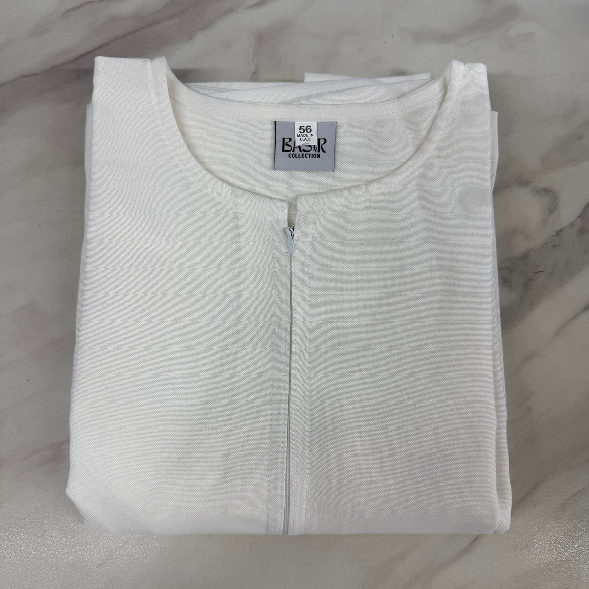 Linen Emirati Thobe Short Sleeve