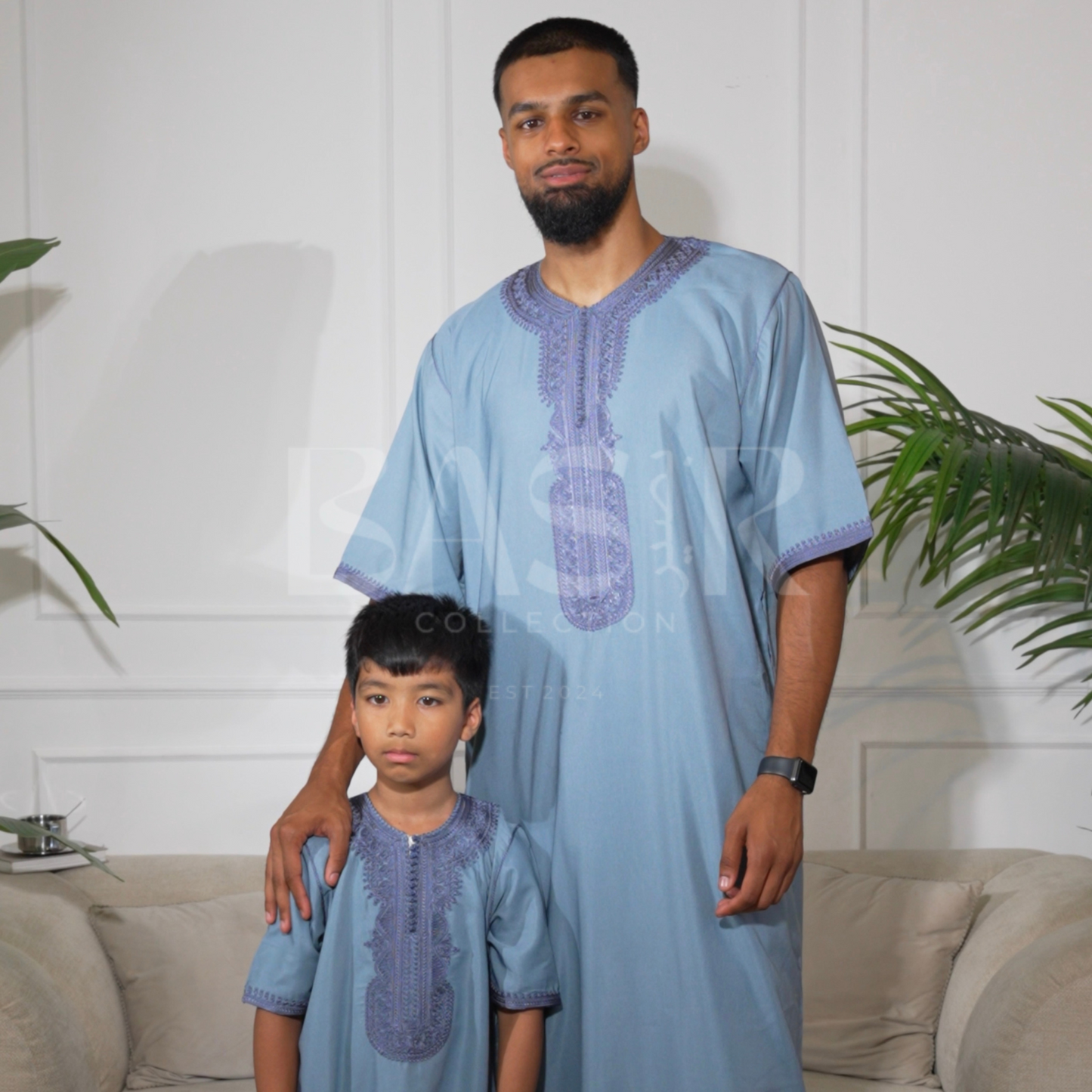 Premium Moroccan Kaftan Short Sleeve
