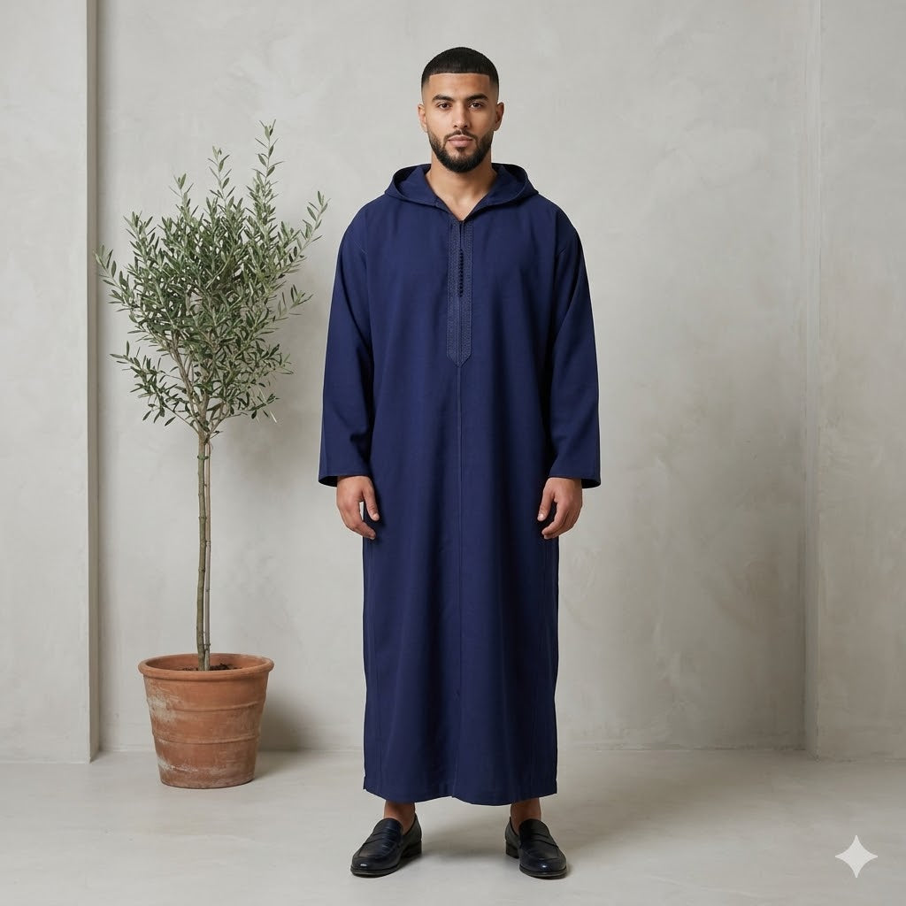 New Premium Moroccan Djellaba | Thick Winter Djellaba