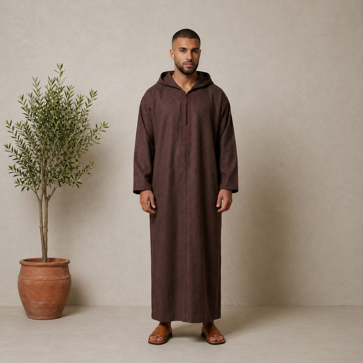 New Premium Moroccan Djellaba | Thick Winter Djellaba