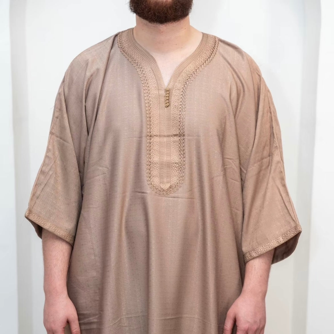 Moroccan Thobe Gandoura Cotton