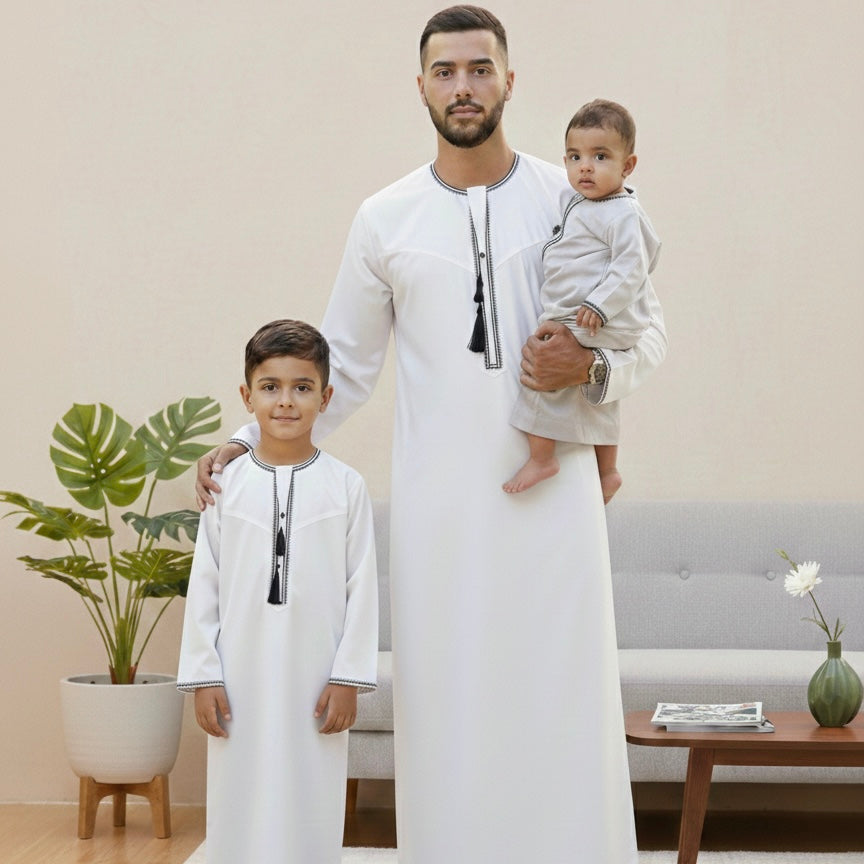 Children’s Embroidered Omani Thobe