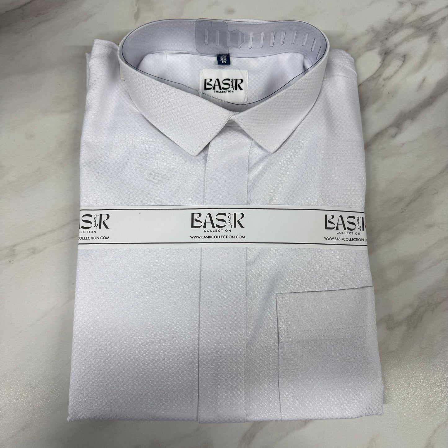 Luxury Qatari Collared Thobe