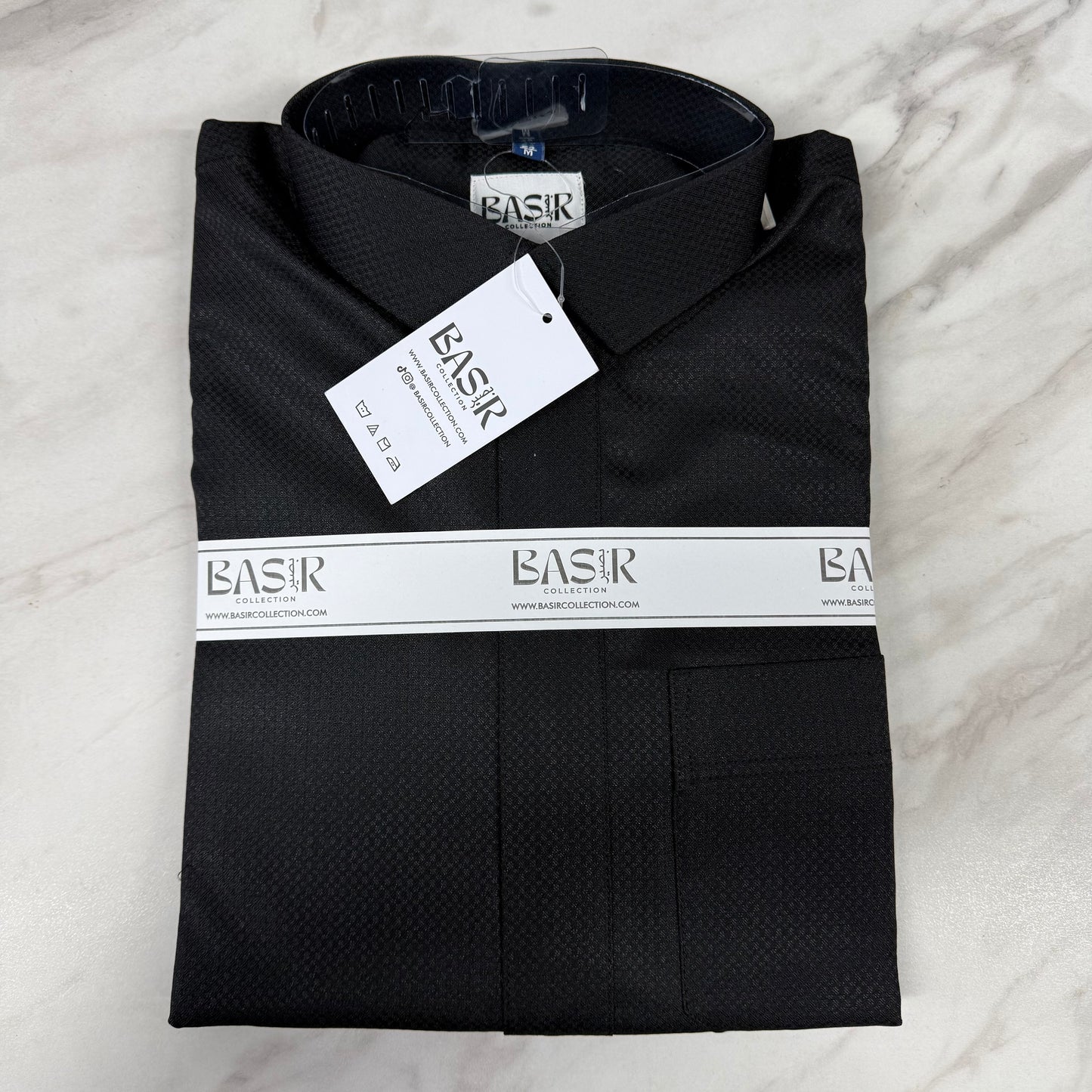 Luxury Qatari Collared Thobe