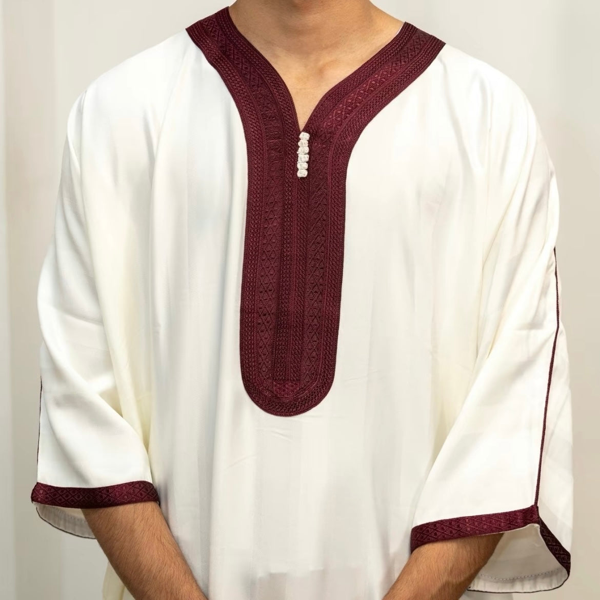 Classical Traditional Moroccan Gandoura Jawahara